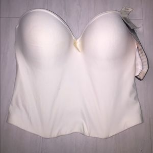 Lilyette strapless bridal bra, tummy control, full